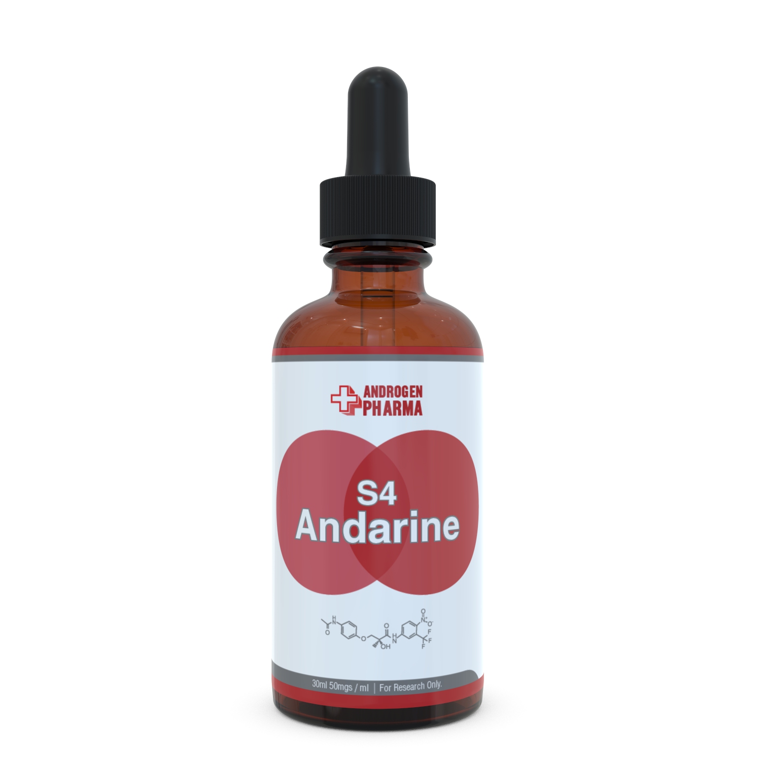 S4 (ANDARINE)
Rapid reduction of body fat while building and maintaining lean muscle mass.